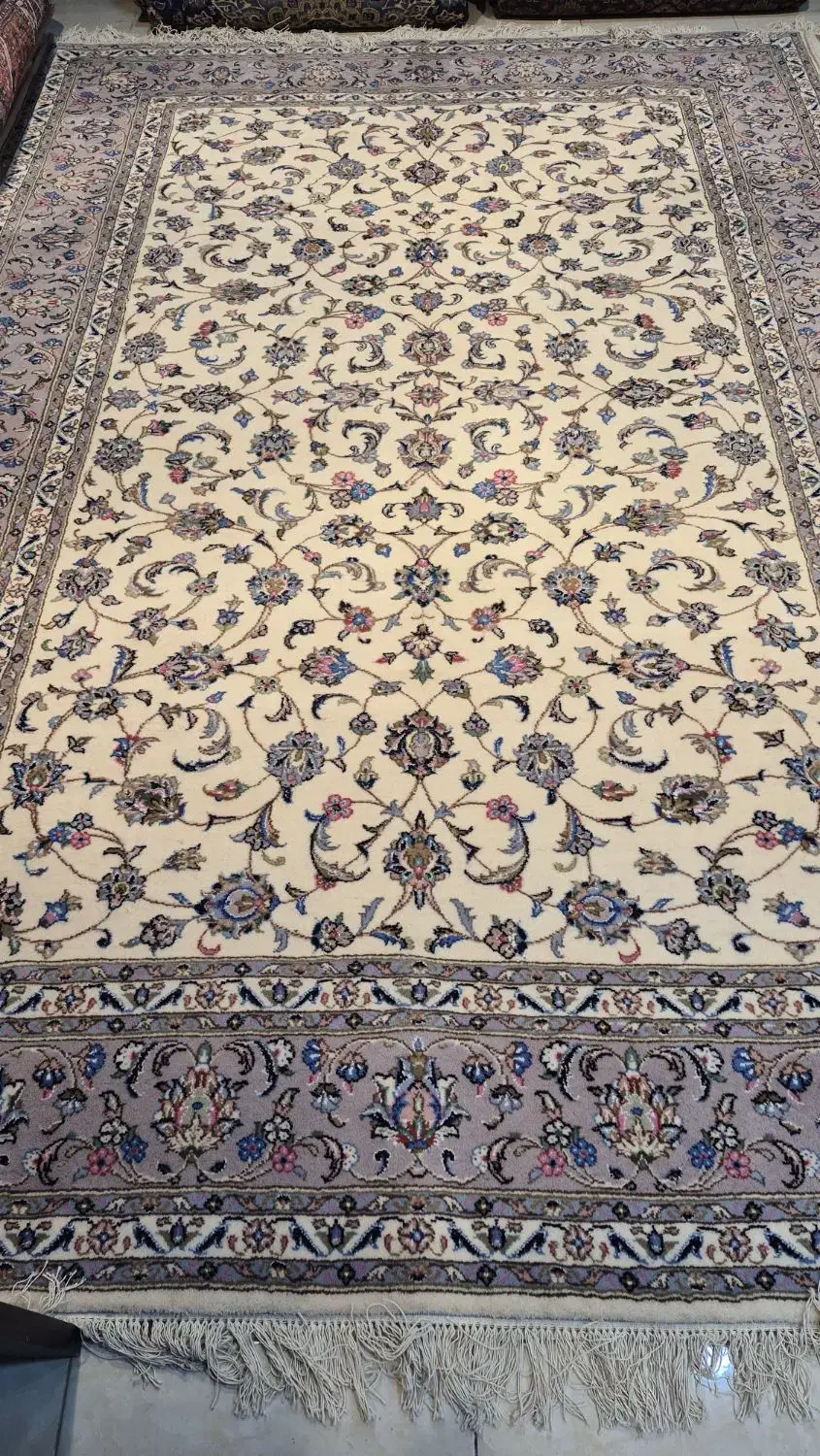 یک جفت فرش دستباف ۹ متری اردکان نقشه افشان|فرش|کرج, برغان|دیوار