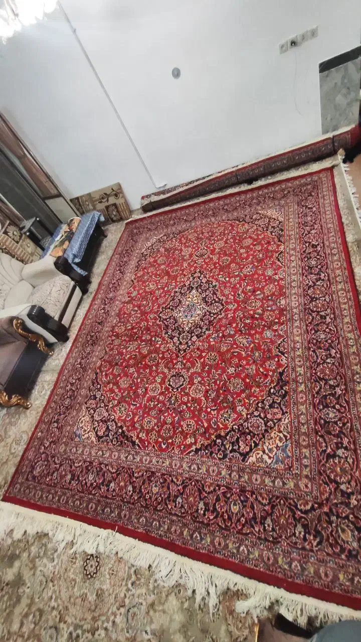 فرش دستباف ۱۲ متری تبریز|فرش|تاکستان, |دیوار