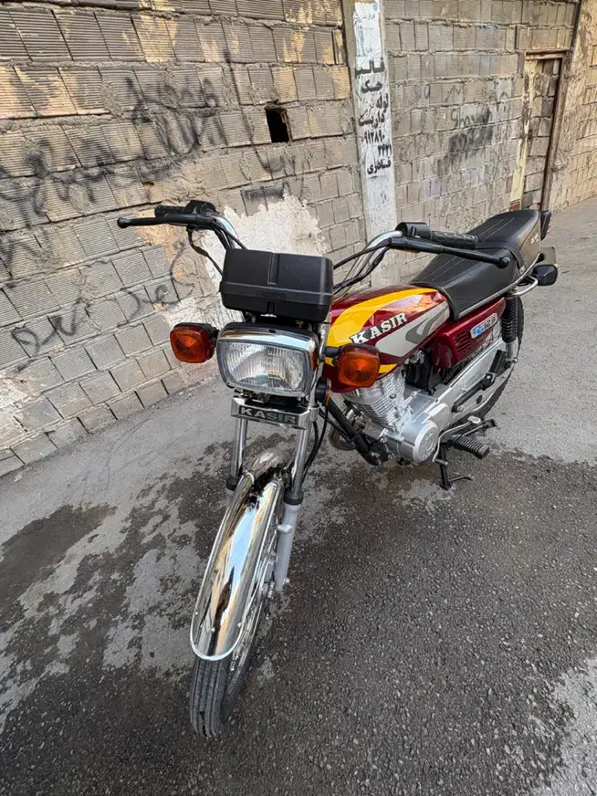 موتور هوندا۱۲۵ کثیر مشابه صفر خونگی|موتورسیکلت|اصفهان, شیخ اشراق|دیوار