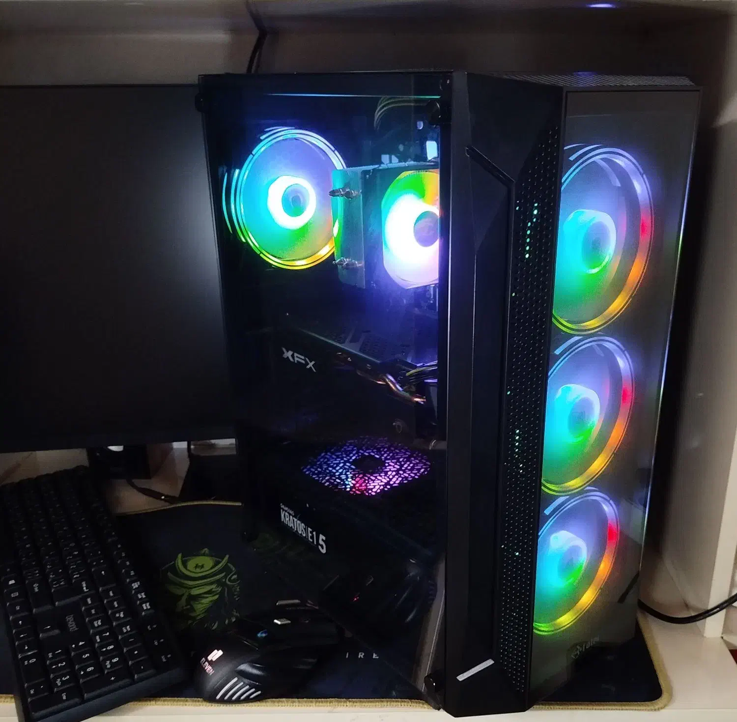 pc.کامپیوتر.سیستم گیمینگ اقتصادی .i5 با گرافیک 8GB|رایانه رومیزی|تهران, مسعودیه|دیوار