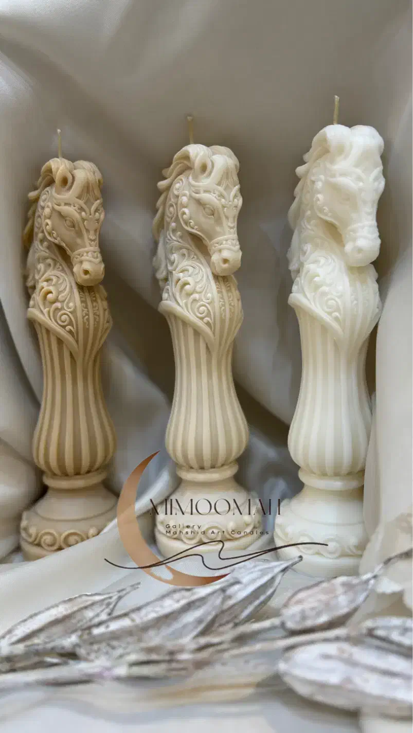 شمع اسب نماد سال و نوروز ۴۰۵ (با نام لاریس)|صنایع دستی و سایر لوازم تزئینی|تهران, پاسداران|دیوار