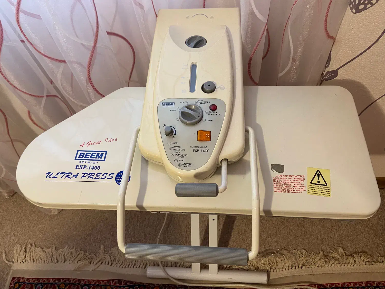 فروش اتو بخار ایستاده BEEM اصل آلمان|اتو و لوازم اتو|اردبیل, |دیوار