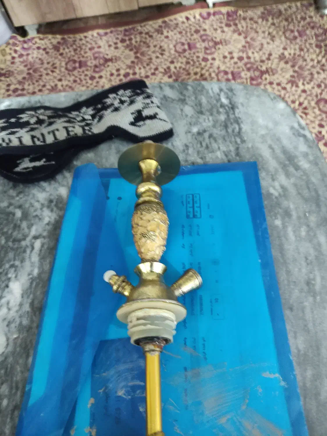 قلیان چوبی|کافی‌شاپ و رستوران|خوی, |دیوار