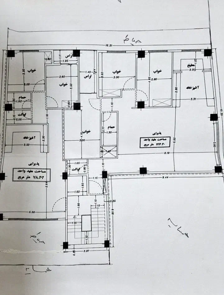 پیش فروش در تختی ۹۰ متر و ۱۴۰ متر سازنده به نام|پیشفروش املاک|رشت, سعدی (تختی)|دیوار
