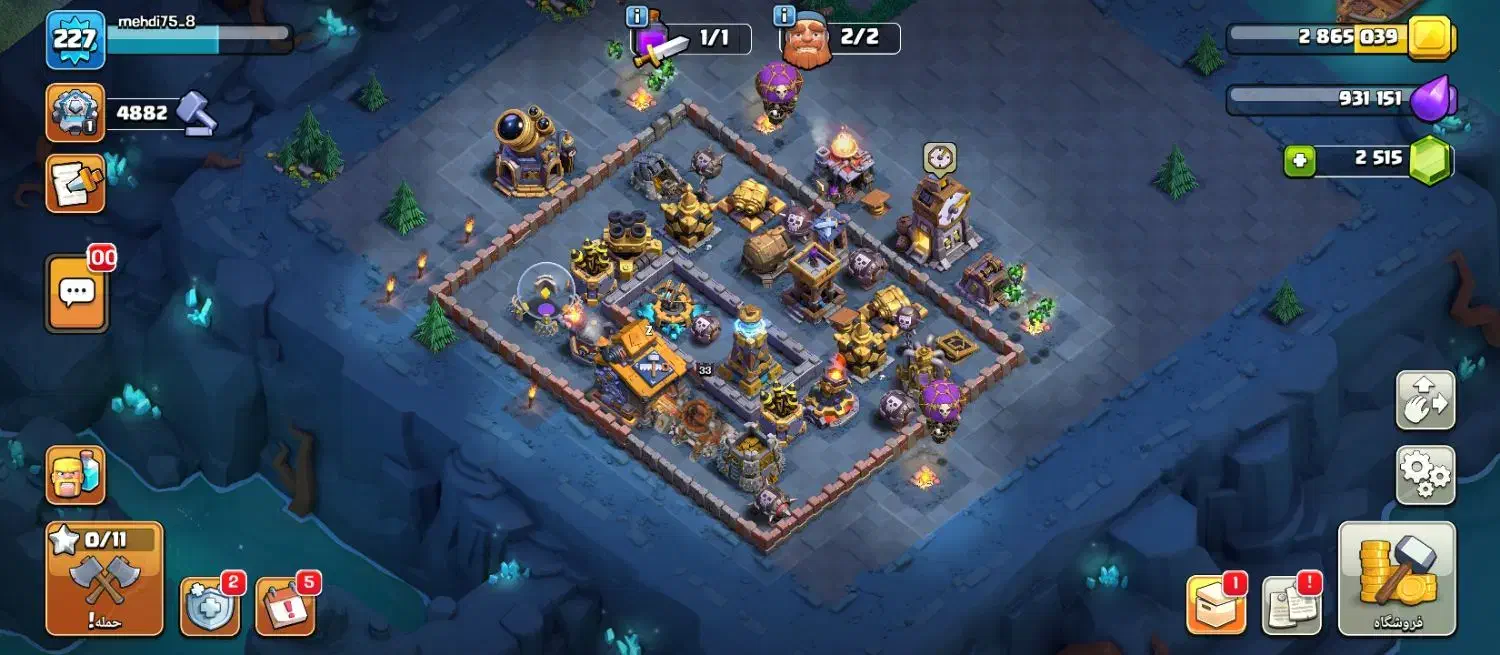 کلش اف کلنز|کنسول، بازی ویدئویی و آنلاین|ماهنشان, |دیوار