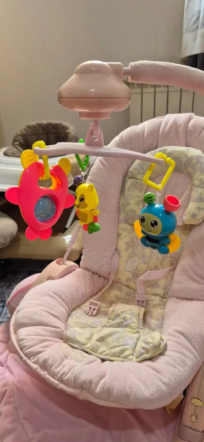 صندلی نی نی لای لای با موزیک|تخت و صندلی بچه|مشکین‌دشت, |دیوار