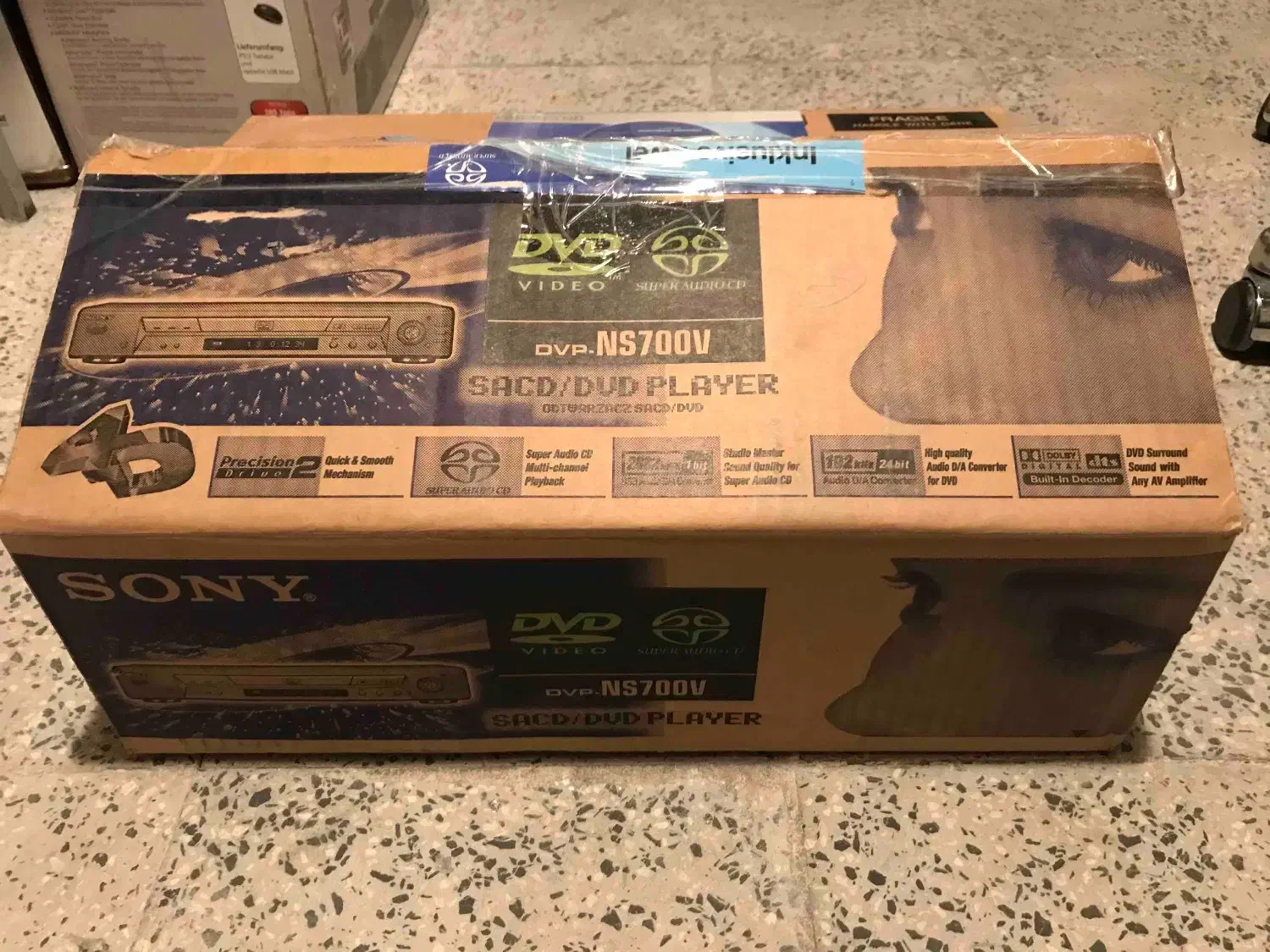 DVD Player Sony DVP-NS700V پخش کننده دی وی دی سونی|پخش‌کننده DVD و ویدیو|تهران, جنت‌آباد مرکزی|دیوار