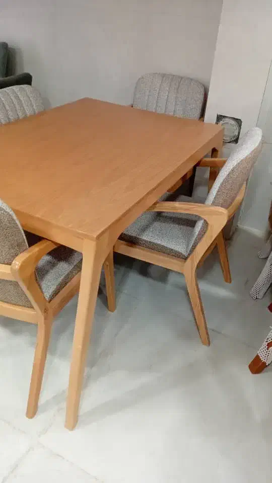 میز های ناهارخوری نفره کامل راش|میز و صندلی غذاخوری|مرودشت, مسجد رسول|دیوار