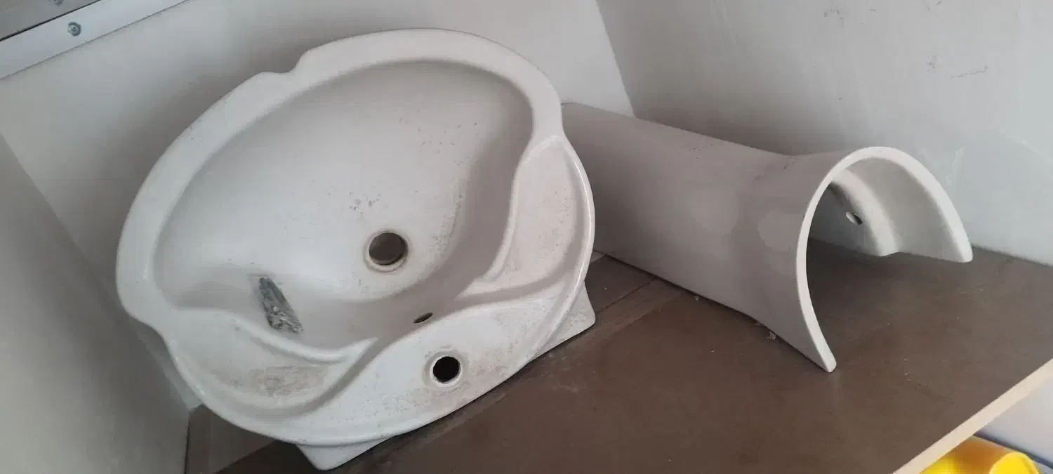 روشویی پایه دار|لوازم سرویس بهداشتی|سهند, |دیوار