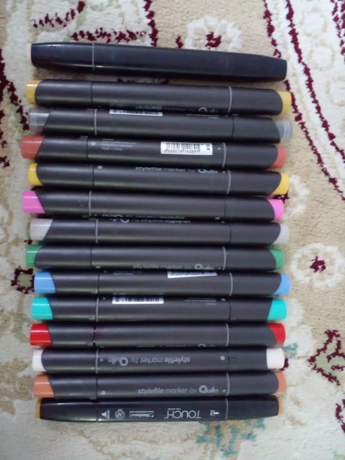 ۱۳ ماژیک با رنگ های مختلف فقط۱۱۵۰تومان|لوازم التحریر|مشهد, آبکوه|دیوار