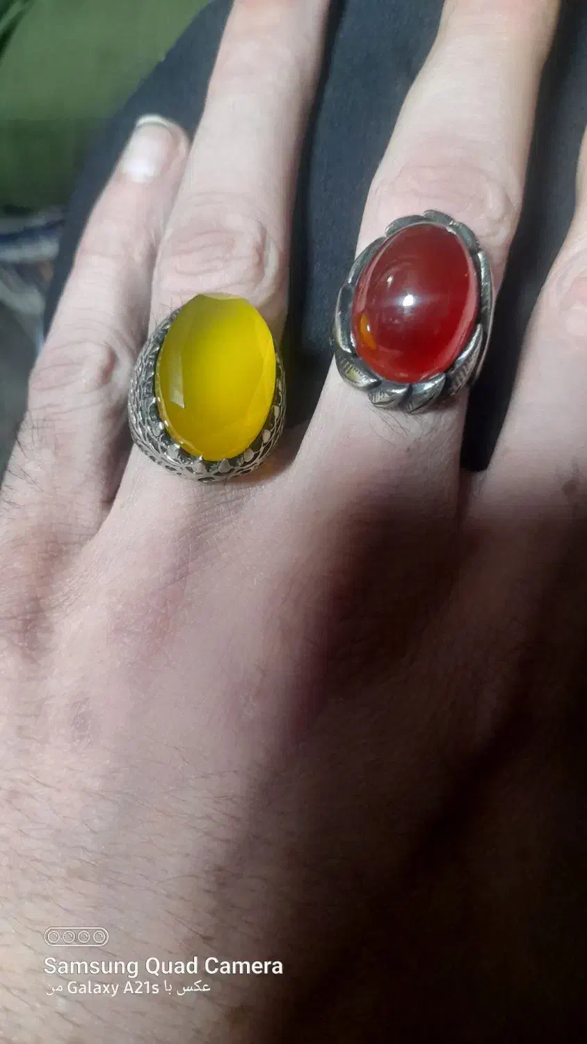 انگشتر عقیق یمنی|جواهرات|رشت, خرسندی|دیوار
