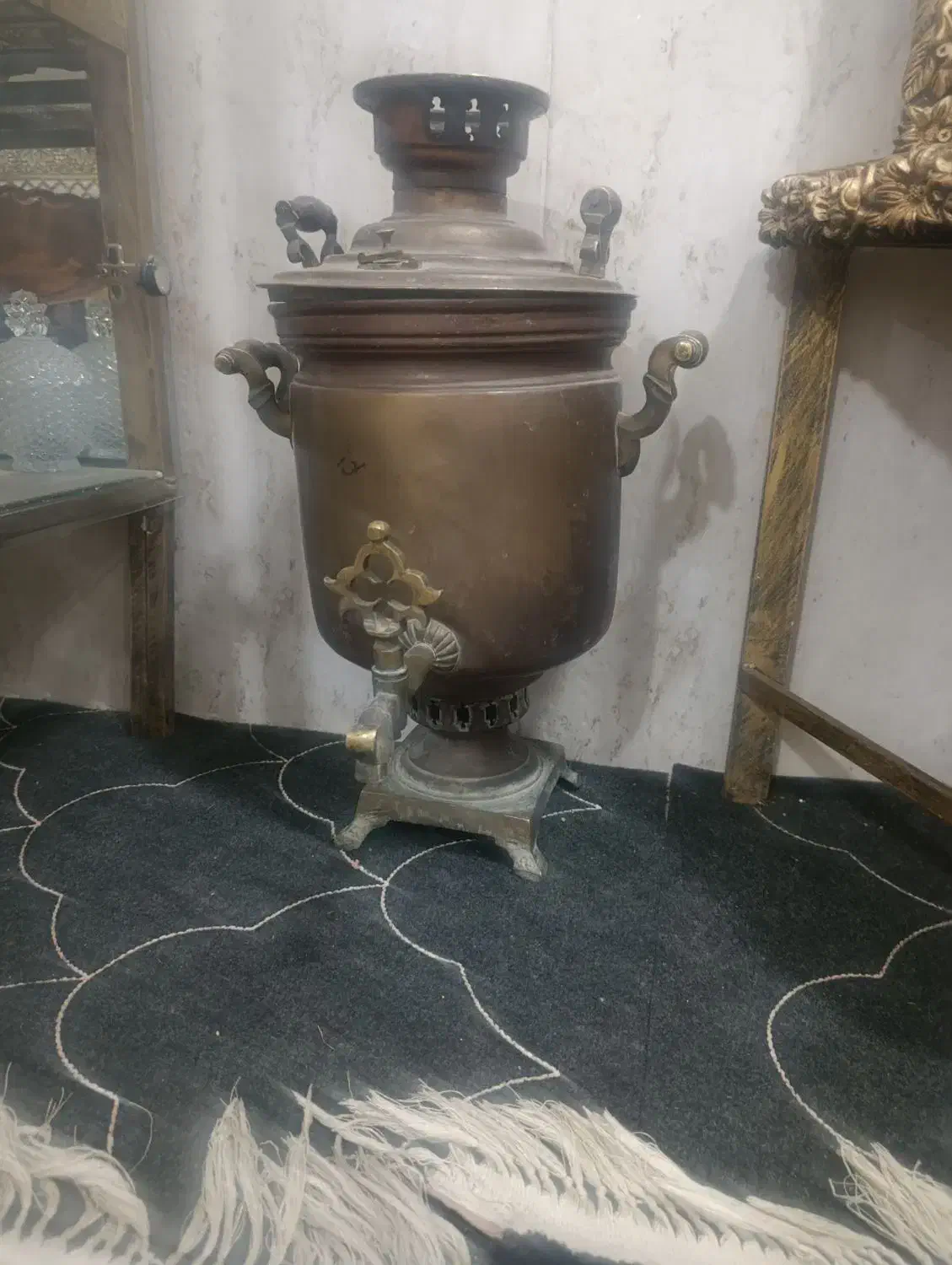 سماور قدیمی|سماور، چای‌ساز، قهوه‌ساز|مشهد, آبکوه|دیوار