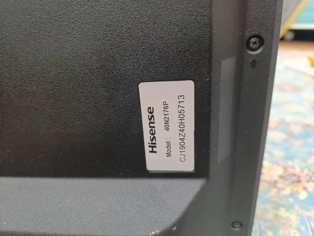 تلویزیون سری اول هایسنس 40 اینچ|تلویزیون و پروژکتور|اهواز, شهرک پیام|دیوار