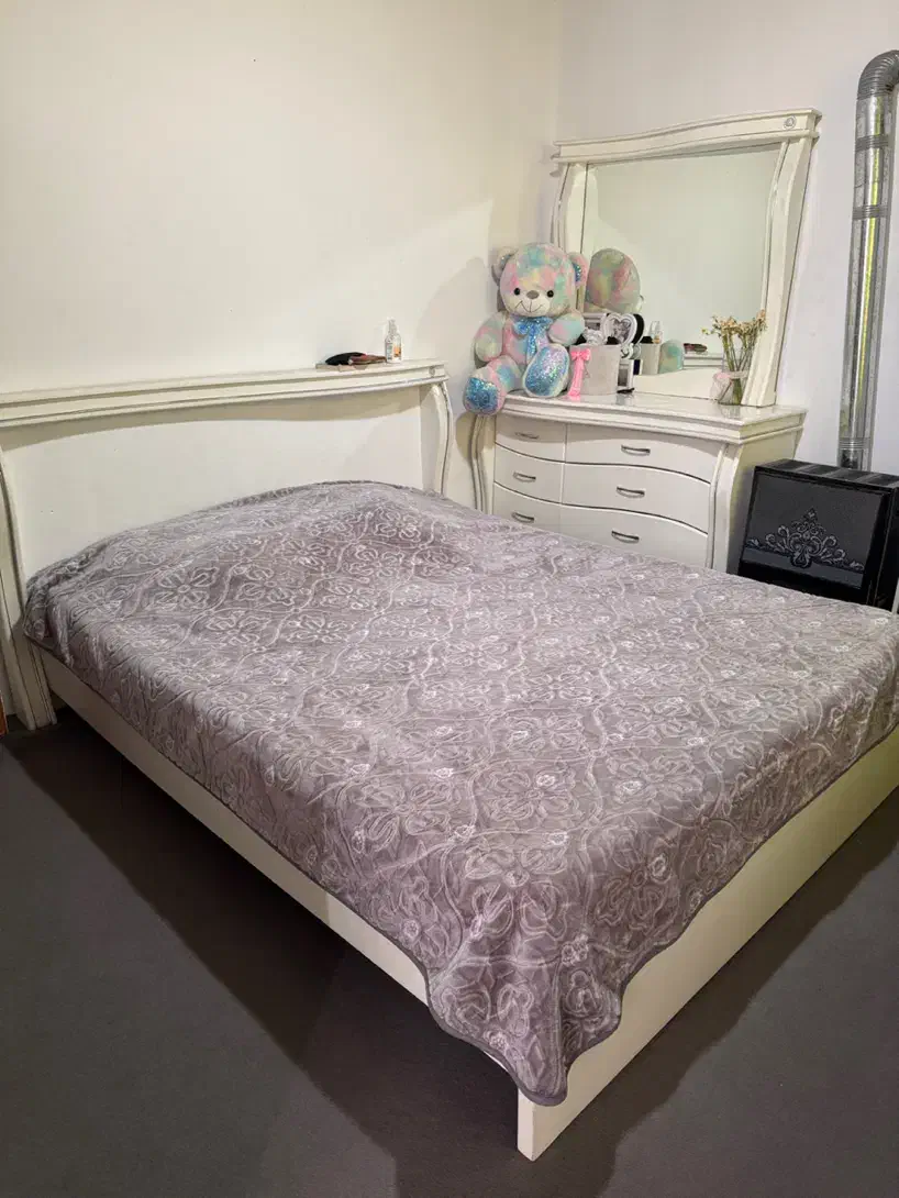 فروش سرویس خواب سفید|تخت و سرویس خواب|تنکابن, |دیوار