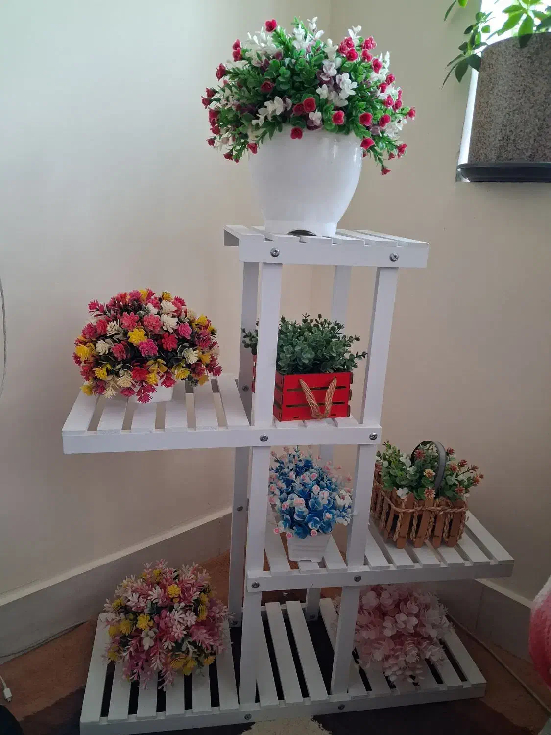 استند با گل|گل مصنوعی|یاسوج, |دیوار