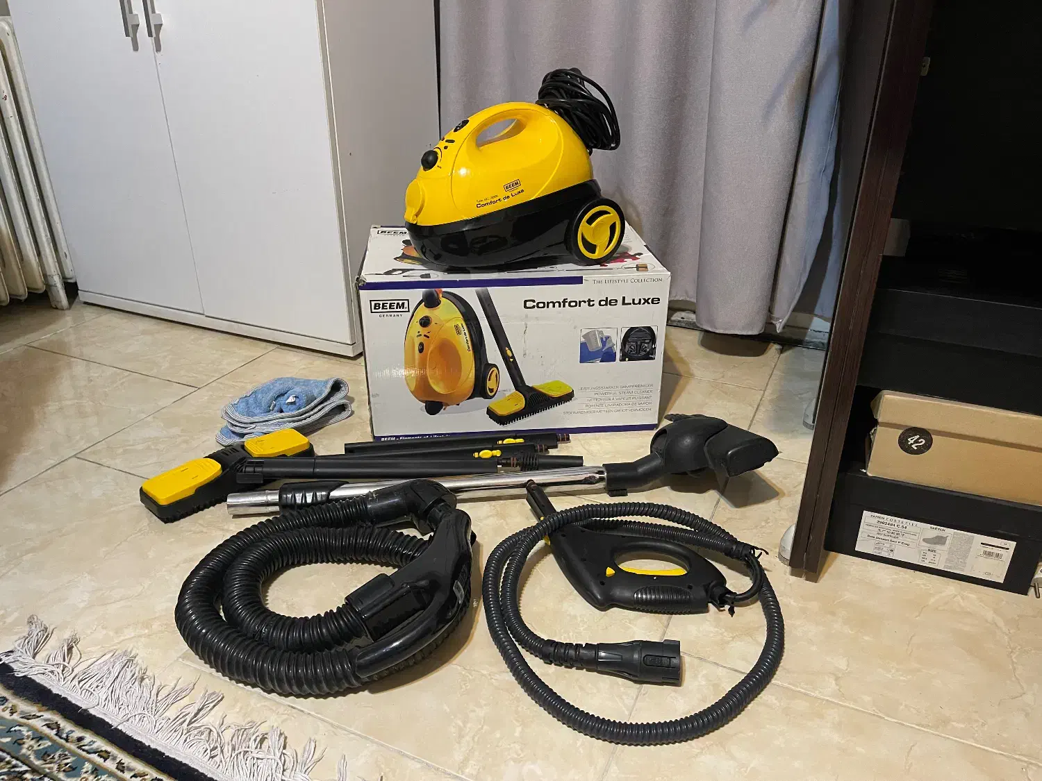 بخار شوی Beem المانی مدل SC-386L|جاروبرقی، جارو شارژی، بخارشو|تهران, بلوار کشاورز|دیوار