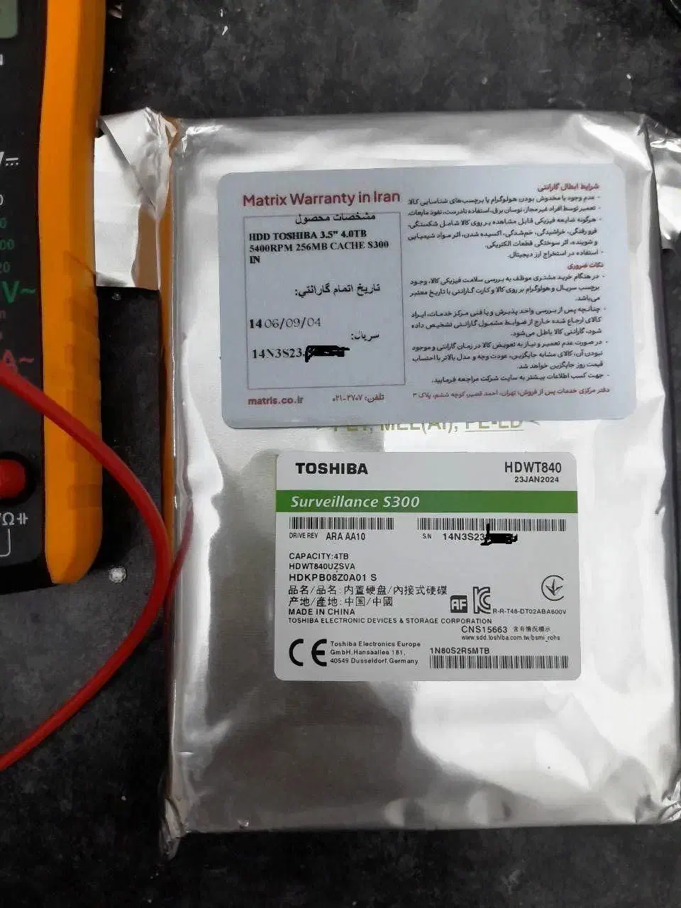 مانیتور هارد توشیبا سیگیت وسترن برای دوربین لپتاپ|قطعات و لوازم جانبی رایانه|یزد, |دیوار