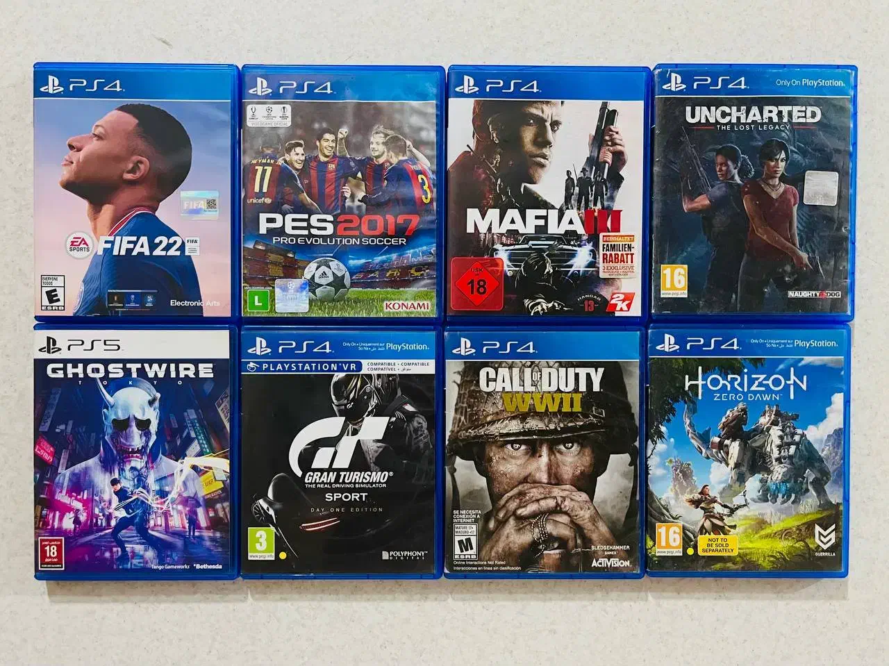 سی دی بازی Ps4 Ps5 جدید و کمیاب دیسک فور وفایو|کنسول، بازی ویدئویی و آنلاین|کرمان, |دیوار