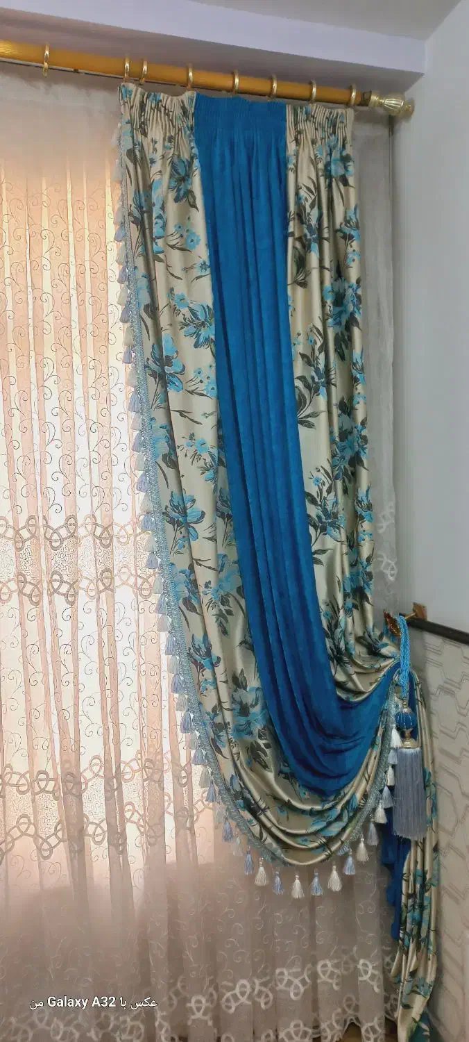 یال پرده|پرده، رانر، رومیزی|آران و بیدگل, |دیوار