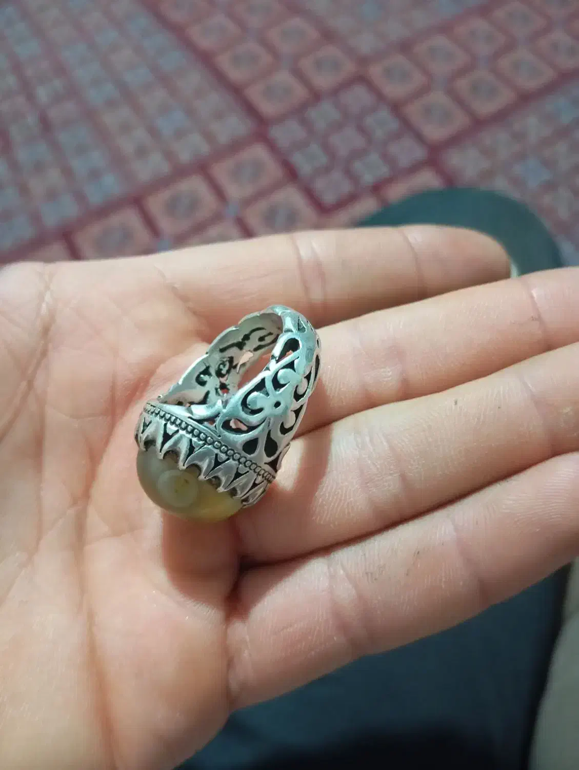 انگشتر نقره بابا قوری فوری فقط|کلکسیون اشیاء عتیقه|قزوین, |دیوار