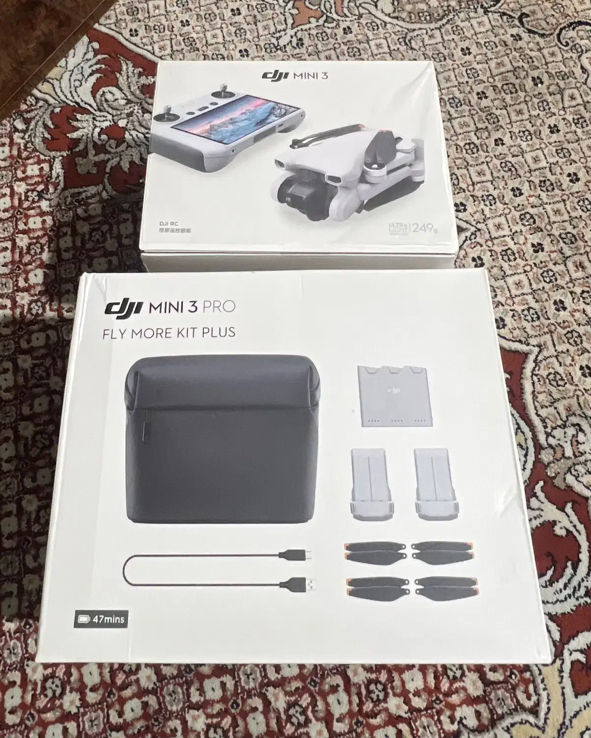 کوادکوپتر DJI Mini 3 پک کمبو|دوربین عکاسی و فیلمبرداری|چابهار, |دیوار