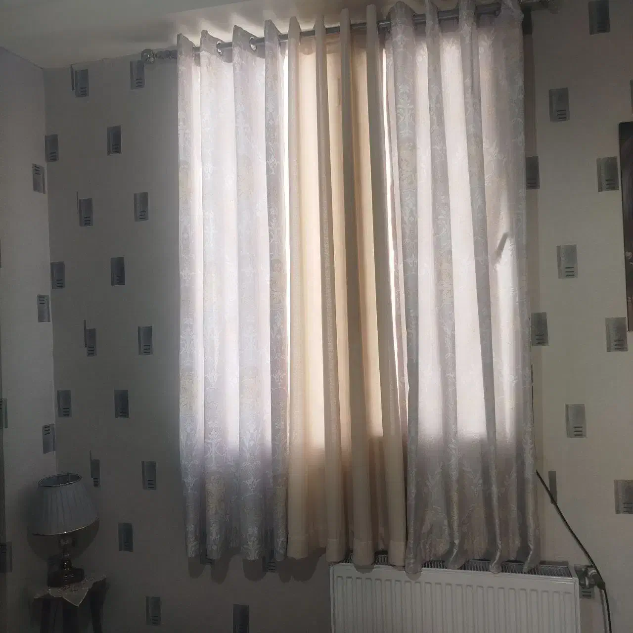 روتختی با پرده ست|سرویس روتختی|هشتگرد, فاز ۳ مهستان|دیوار