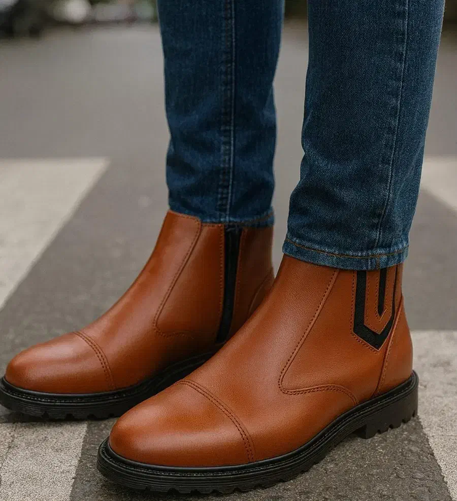 کفش نیم بوت مردانه|کیف، کفش، کمربند|آبادان, |دیوار