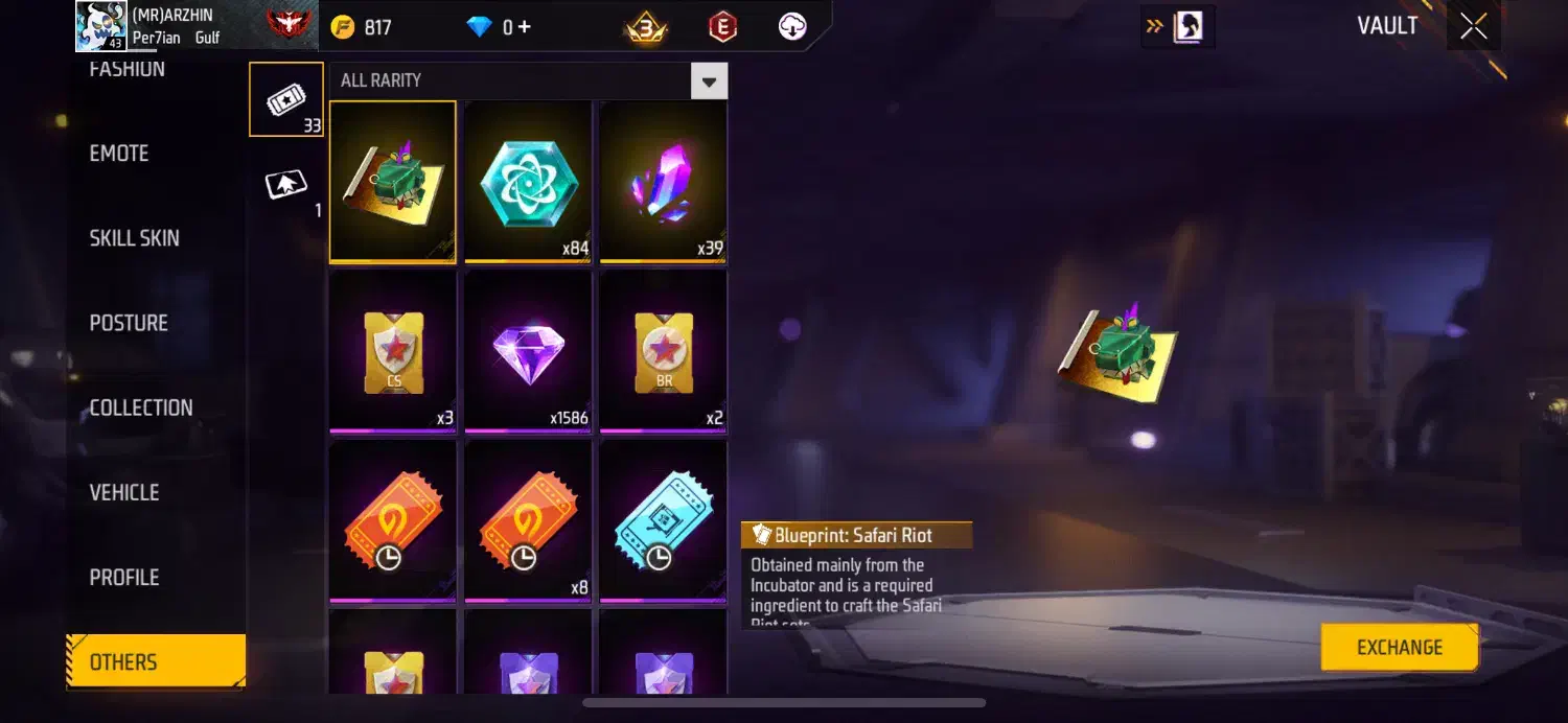 اکانت فری فایر|کنسول، بازی ویدئویی و آنلاین|مهاباد (آذربایجان غربی), |دیوار