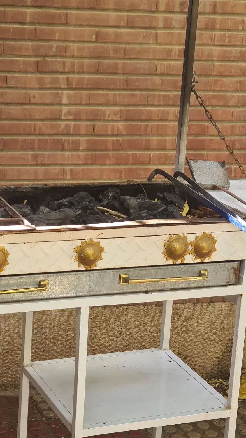 فروش کباب پز باربیکیو تمام فلزی|اجاق گاز و لوازم برقی پخت‌وپز|پرند, فاز ۲|دیوار