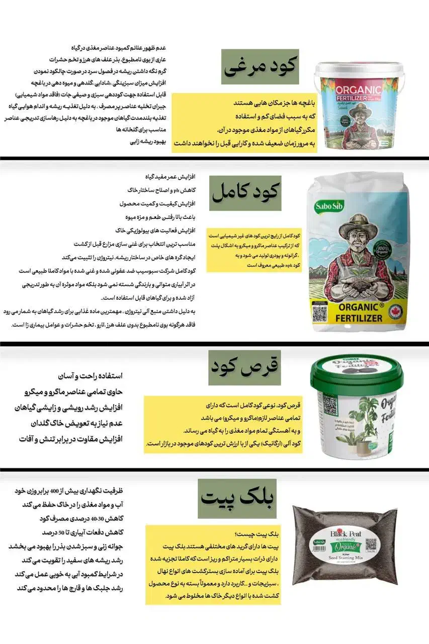 کود های برای کشاورزان عزیز|خدمات باغبانی و درختکاری|قزوین, |دیوار