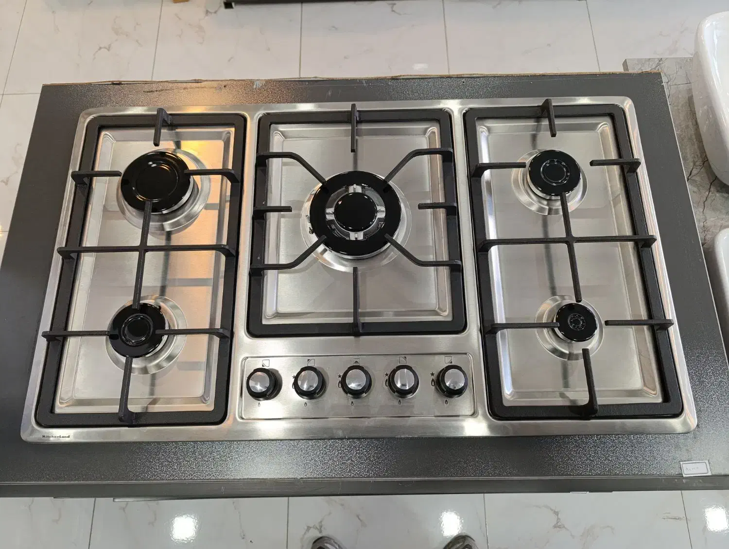 فروش گاز استیل 5 شعله با گارانتی|اجاق گاز و لوازم برقی پختوپز|ایلام, |دیوار