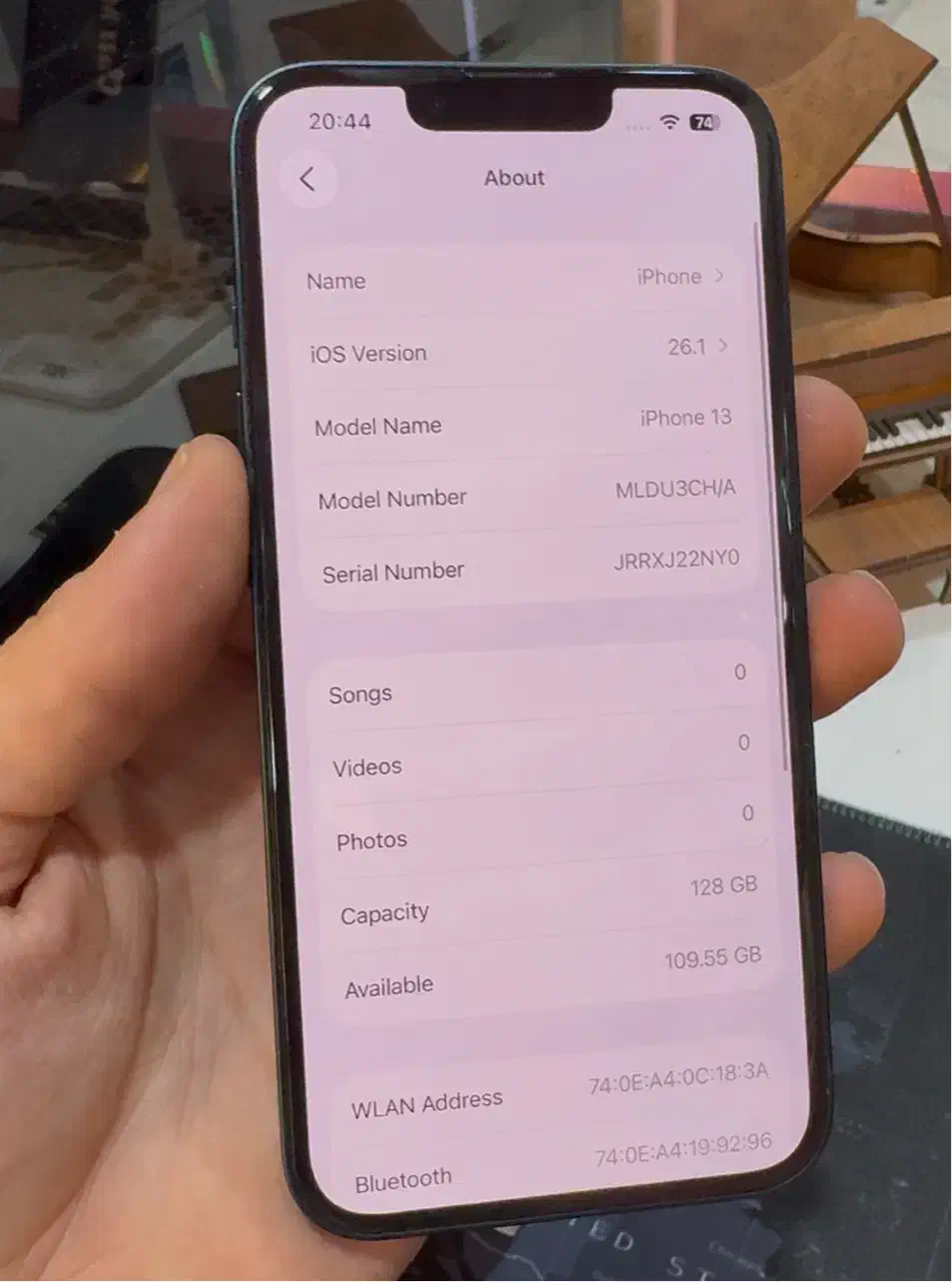 iphone 13 128Gb 100%|موبایل|قم, امامزاده ابراهیم|دیوار