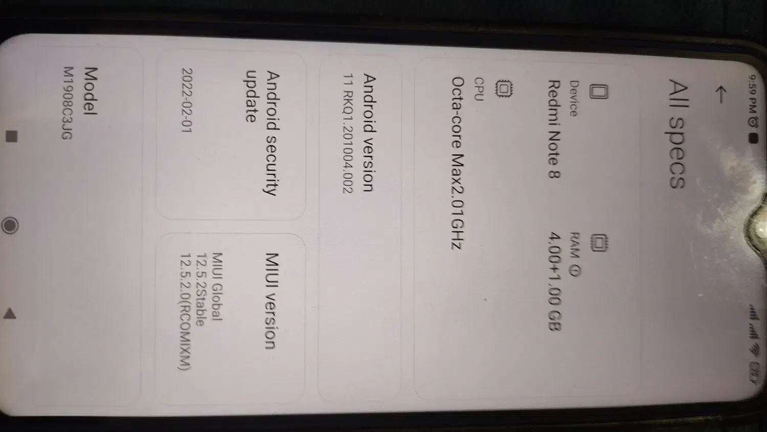 گوشی شیائومی نوت 8|موبایل|اهواز, نادری|دیوار