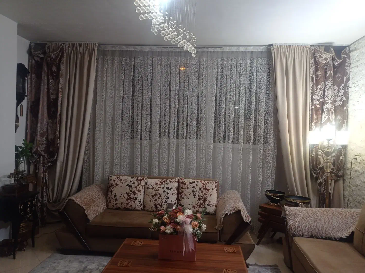 والان شیک وبه روز|پرده، رانر، رومیزی|شاهین‌شهر, مسکن مهر|دیوار