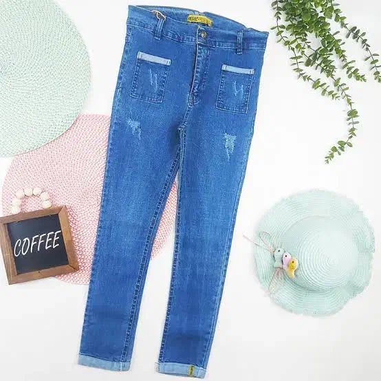 شلوار جین پاکتی کیفیت عالی|لباس|کرمان, |دیوار