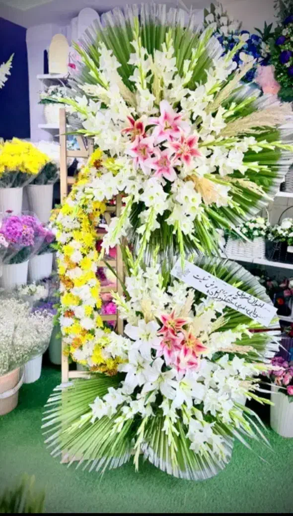 تاج گل دسته گل رومیزی|خدمات پذیرایی، مراسم|ارومیه, |دیوار