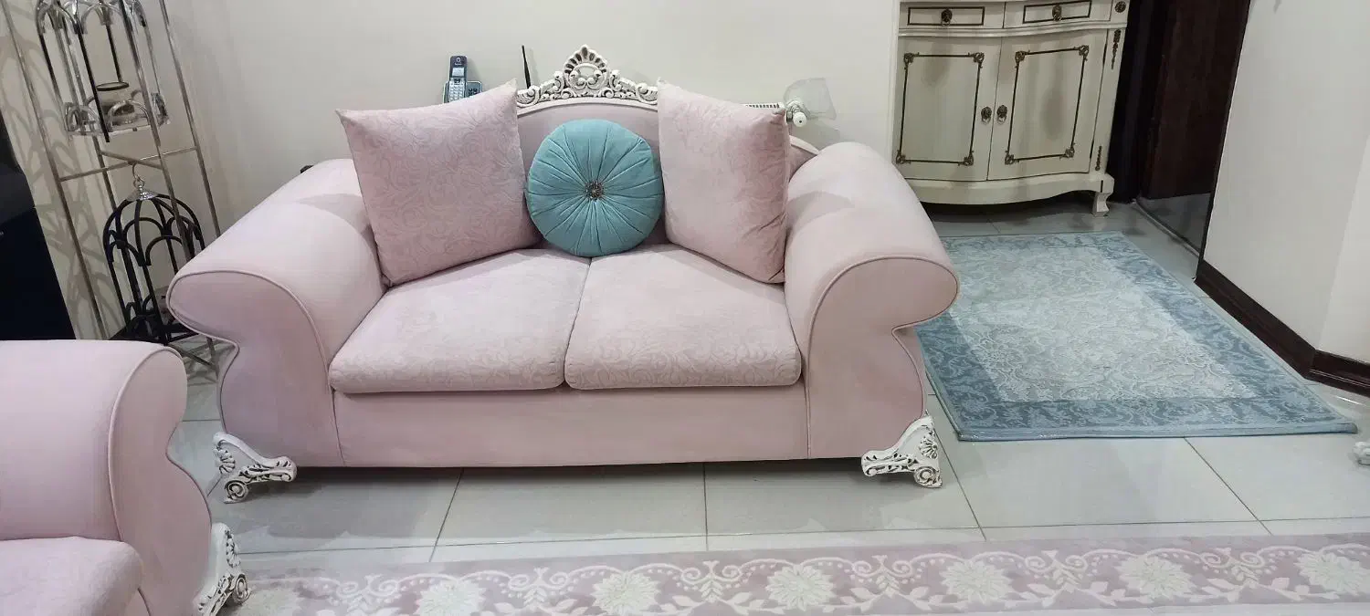 مبل و فرش ست کار کرده|مبلمان خانگی و میز عسلی|پاکدشت, پاکدشت (مامازند)|دیوار