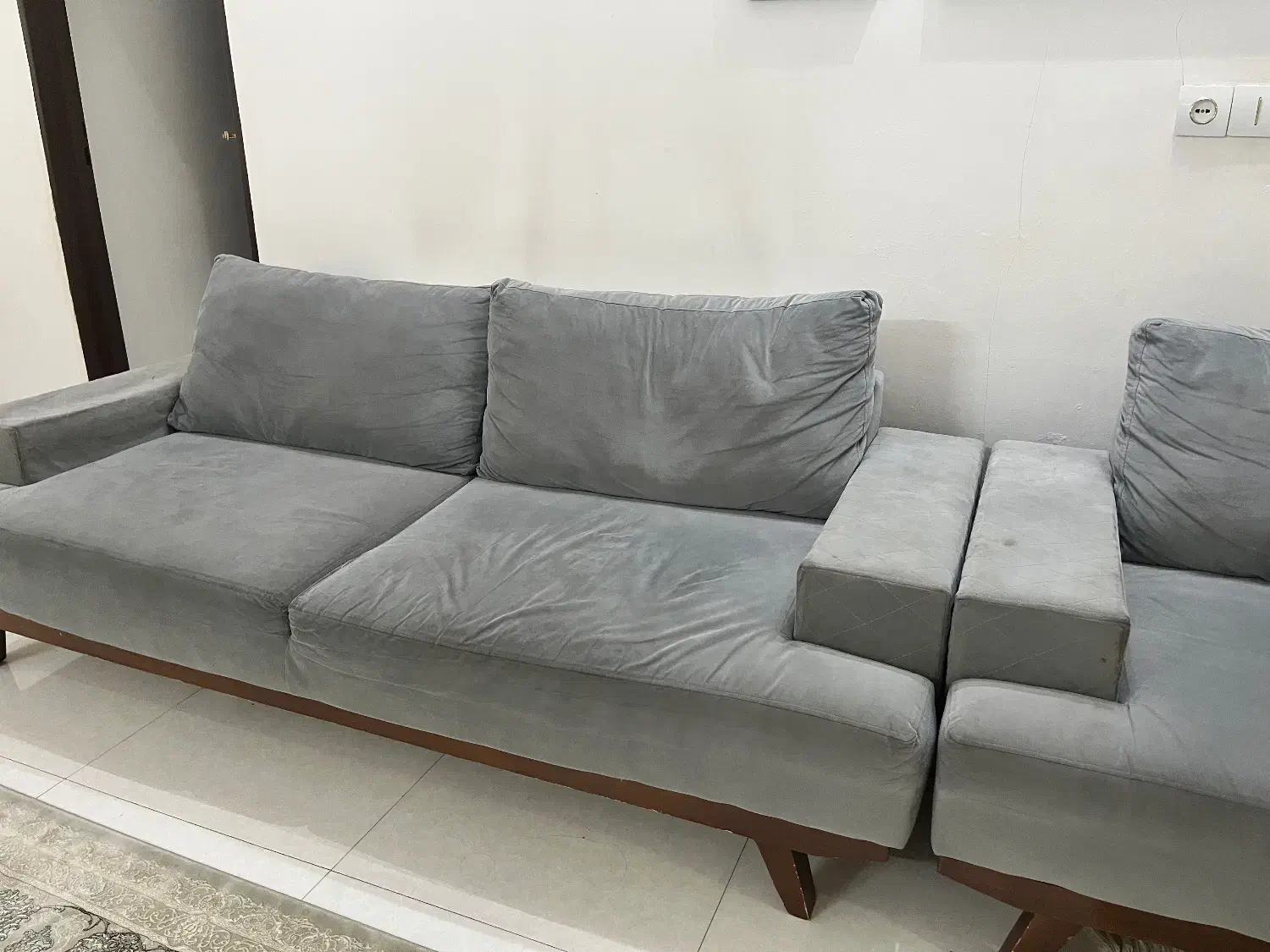 مبل راحتی هفت نفره|مبلمان خانگی و میز عسلی|فشاپویه, |دیوار