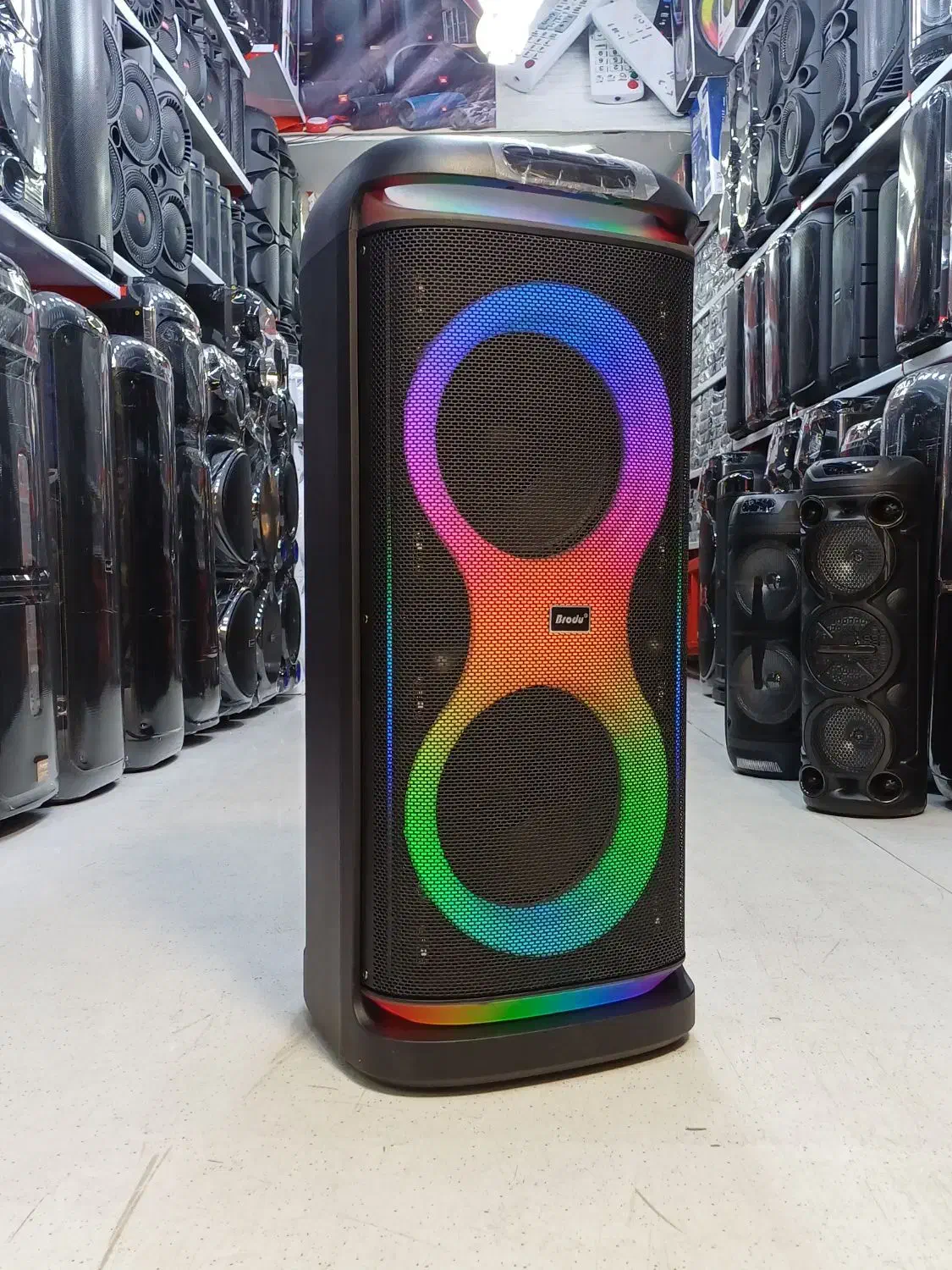 باند اسپیکر بیس دار 220 وات   (( آراز مارکت ))|سیستم صوتی خانگی|زنجان, |دیوار