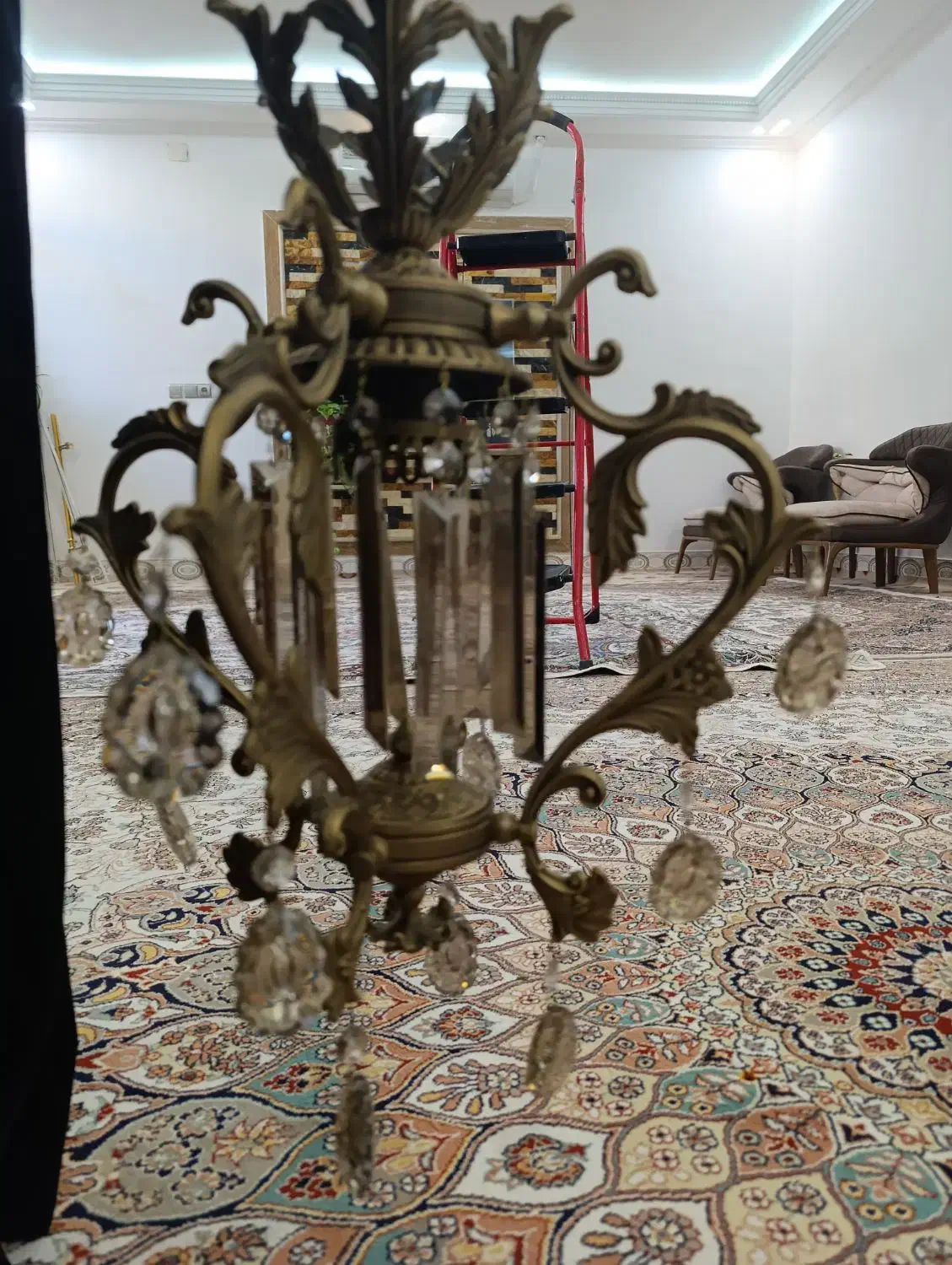لوستر|لوستر و چراغ آویز|کنگاور, |دیوار