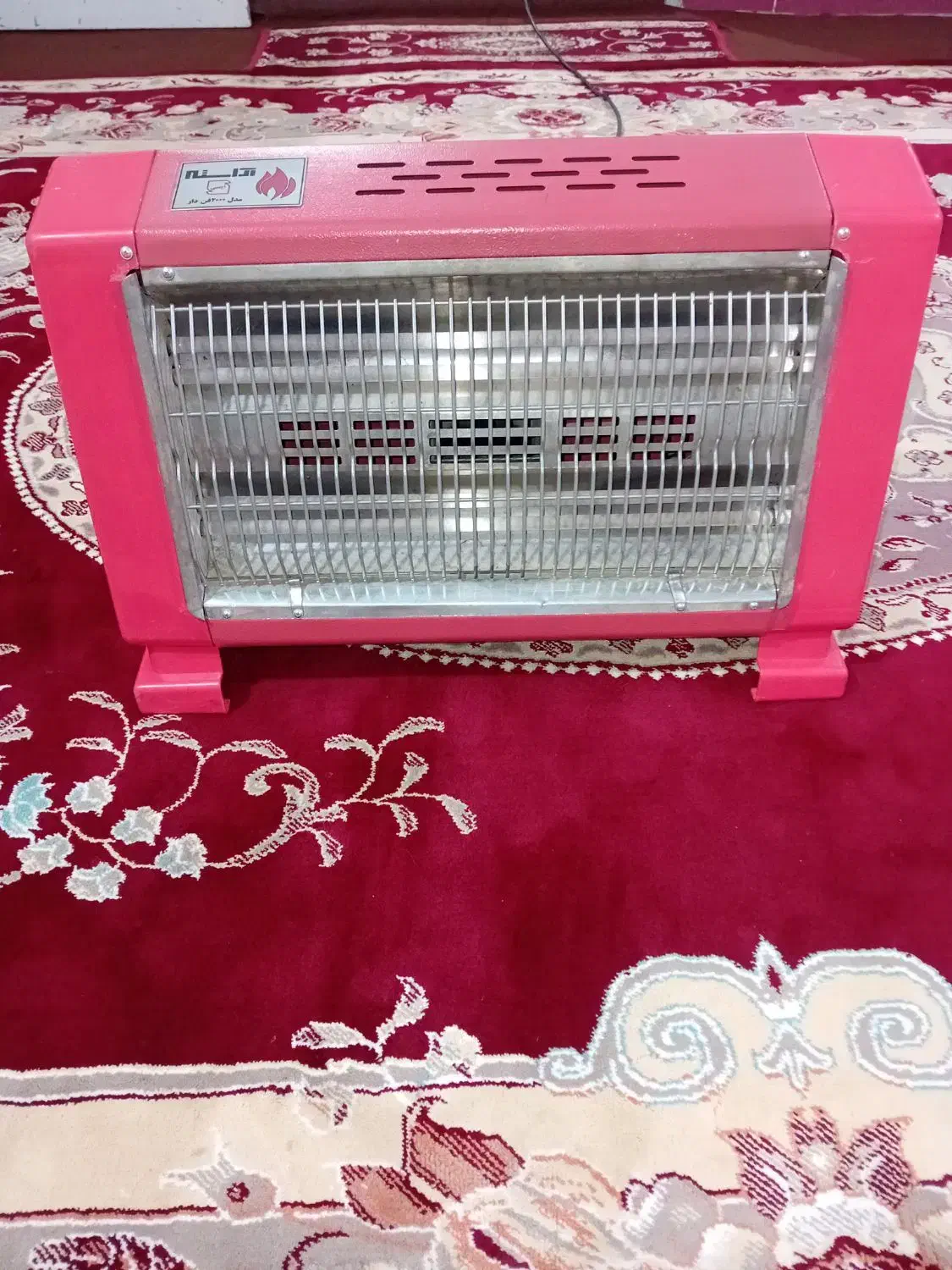 بخاری برقی فن دار در حد|بخاری، هیتر، شومینه|انبارآلوم, |دیوار