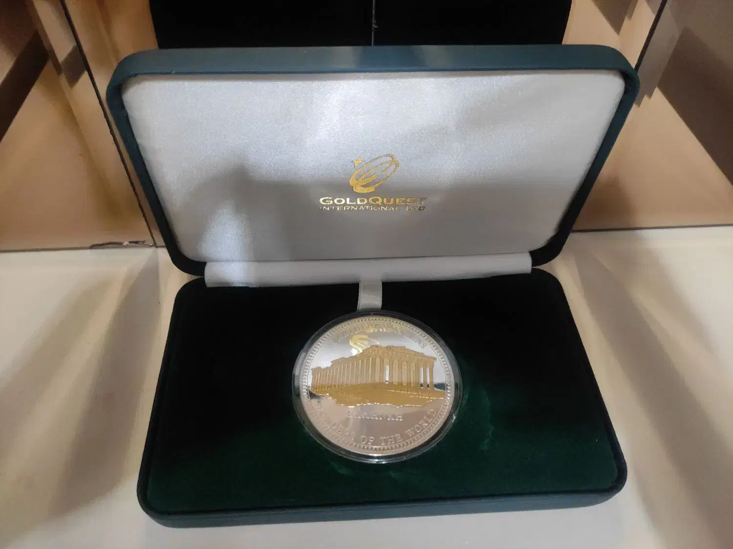 سکه کلکسیونی گلدکوئیست اصل|کلکسیون سکه، تمبر، اسکناس|آذرشهر, |دیوار