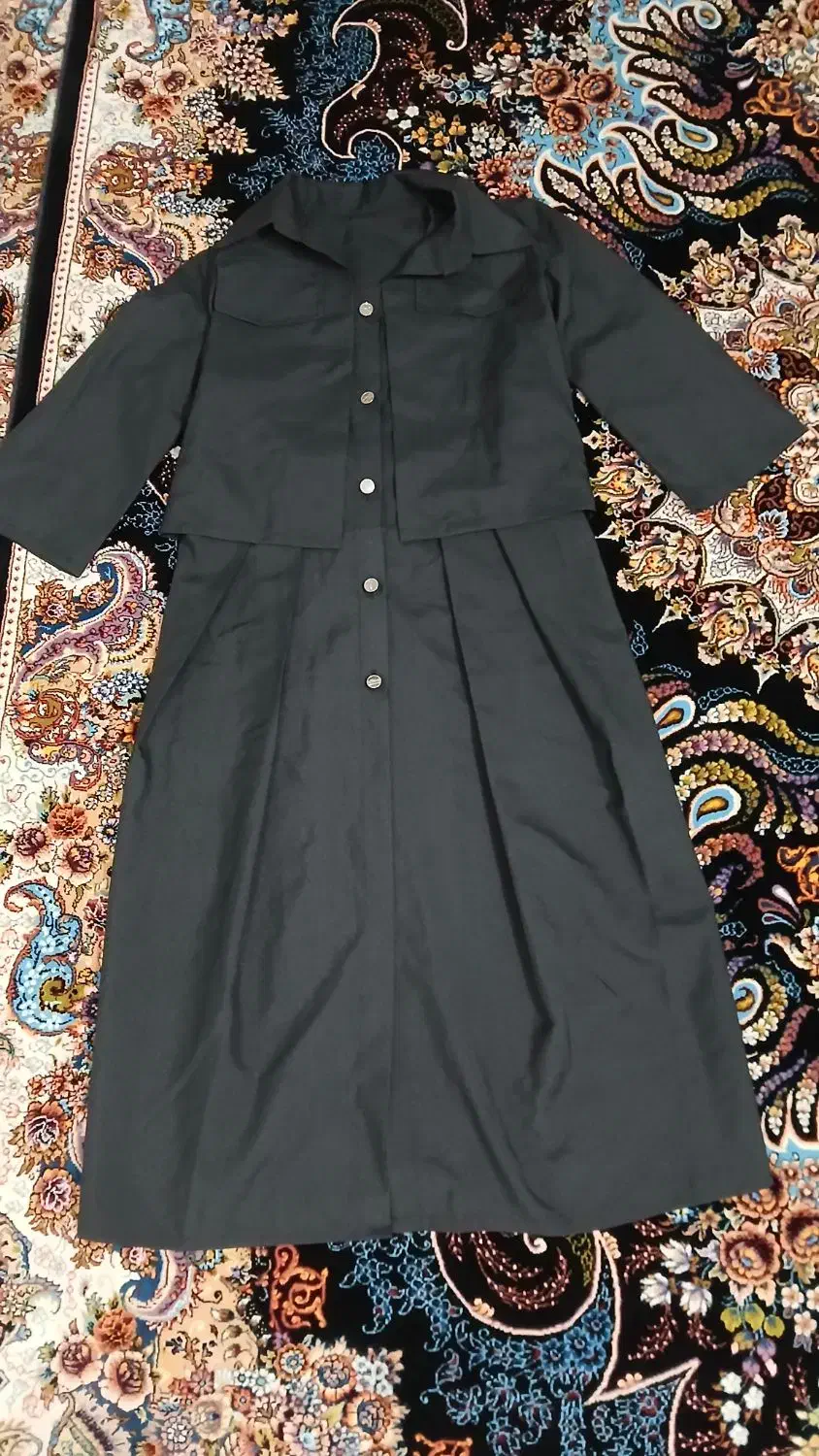 مانتو دو تیکه کاملا نو|لباس|زنجان, |دیوار