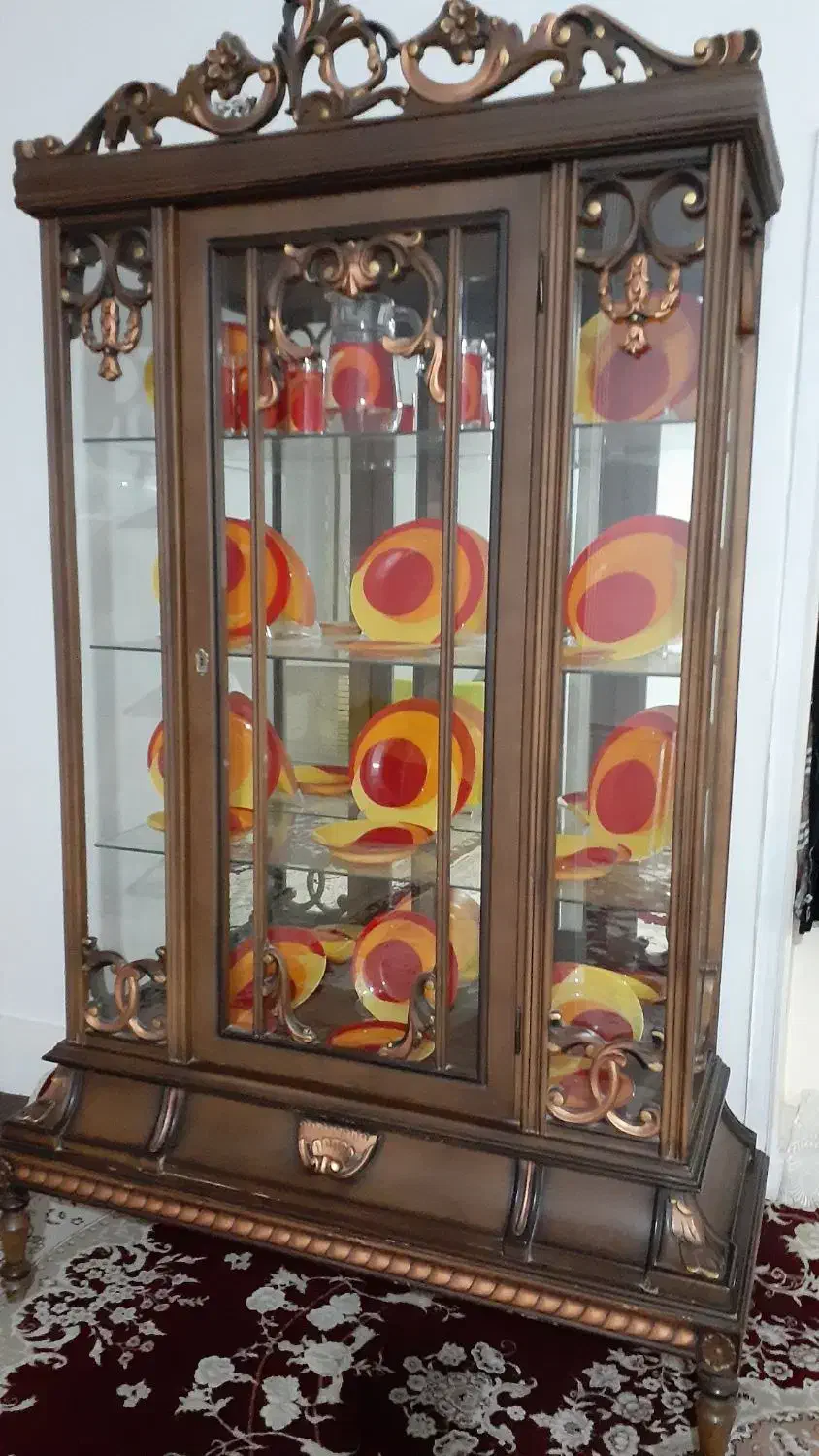 گنجه|بوفه، ویترین، کنسول|مشهد, فدک|دیوار