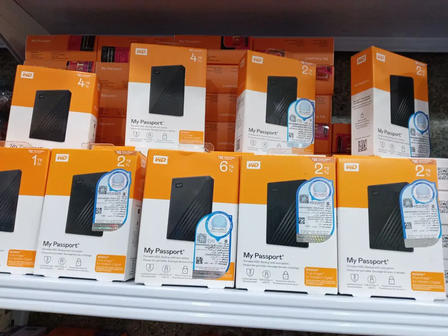 هارد 6ترابایت ‌مای پاسپورت|قطعات و لوازم جانبی رایانه|کرج, گلشهر|دیوار