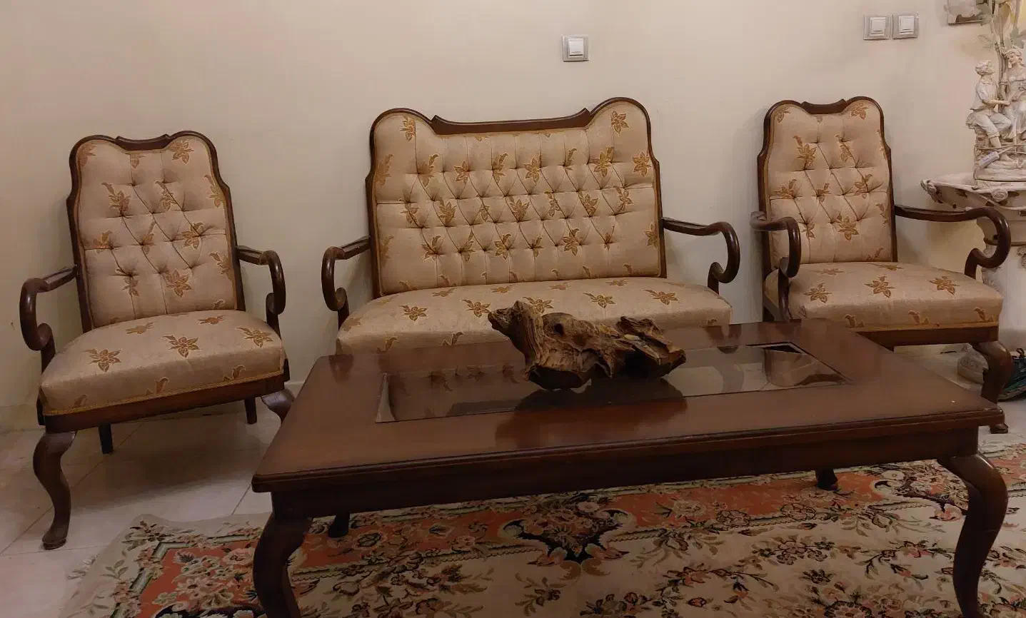 مبل استیل ۷نفره ظریف و سبک|مبلمان خانگی و میز عسلی|تهران, تهرانسر شمالی|دیوار