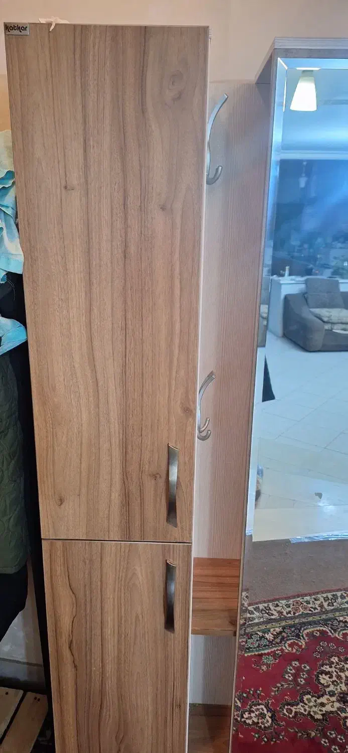 جا کفشی اینه دار  ام دی اف|جاکفشی، کمد، دراور|شیراز, کوی وحدت|دیوار