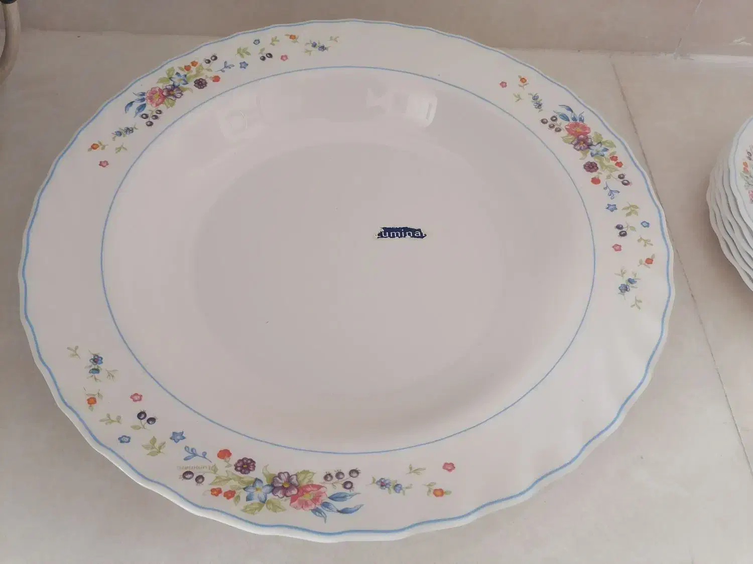 دیس و بشقاب گل ویکتوریا فرانسوی اصل|ظروف سرو و پذیرایی|کرمان, |دیوار