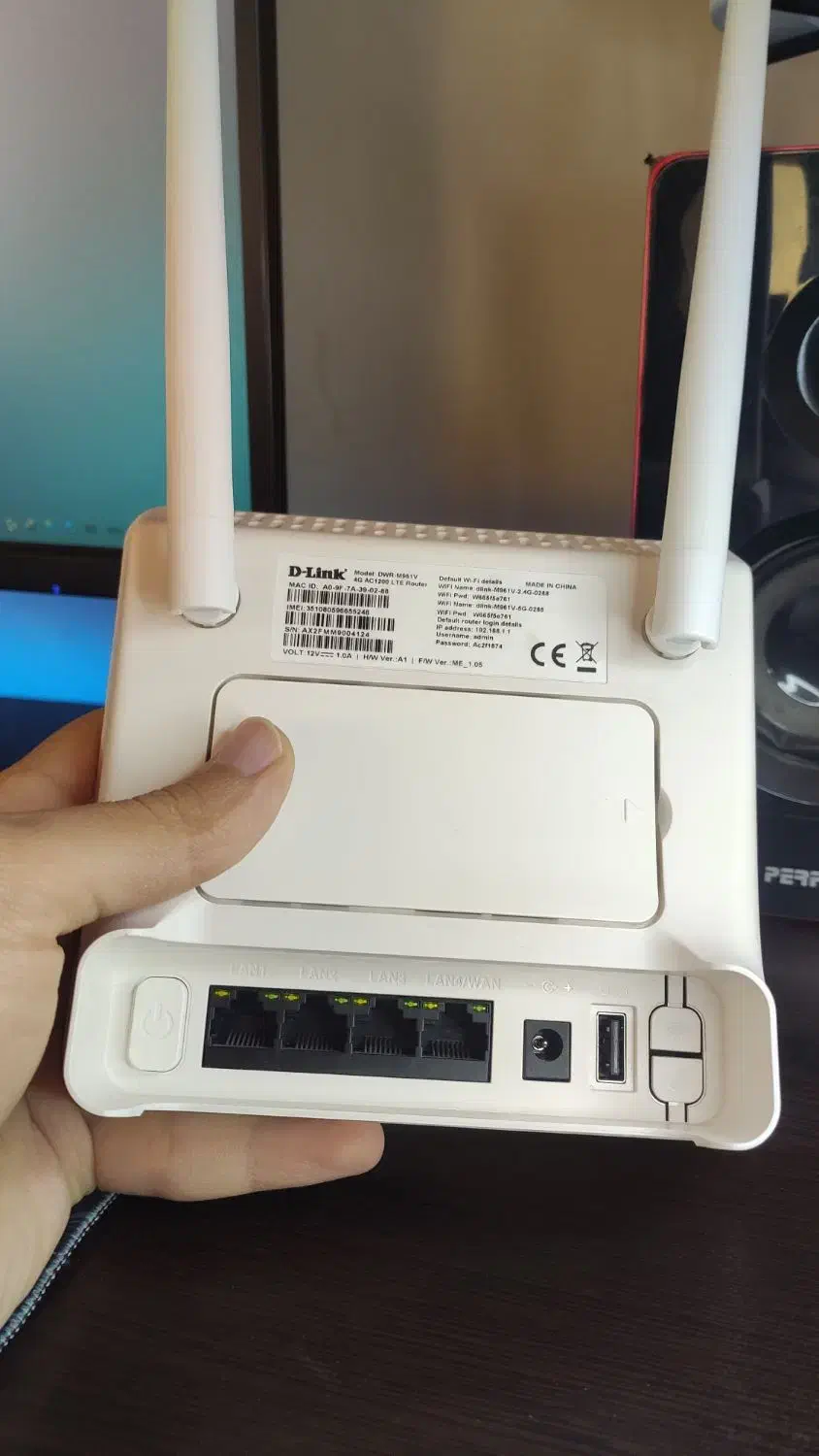 مودم سیمکارتی  D-Link DWR-M961V 4.5G|مودم و تجهیزات شبکه|اصفهان, باغ دریاچه|دیوار