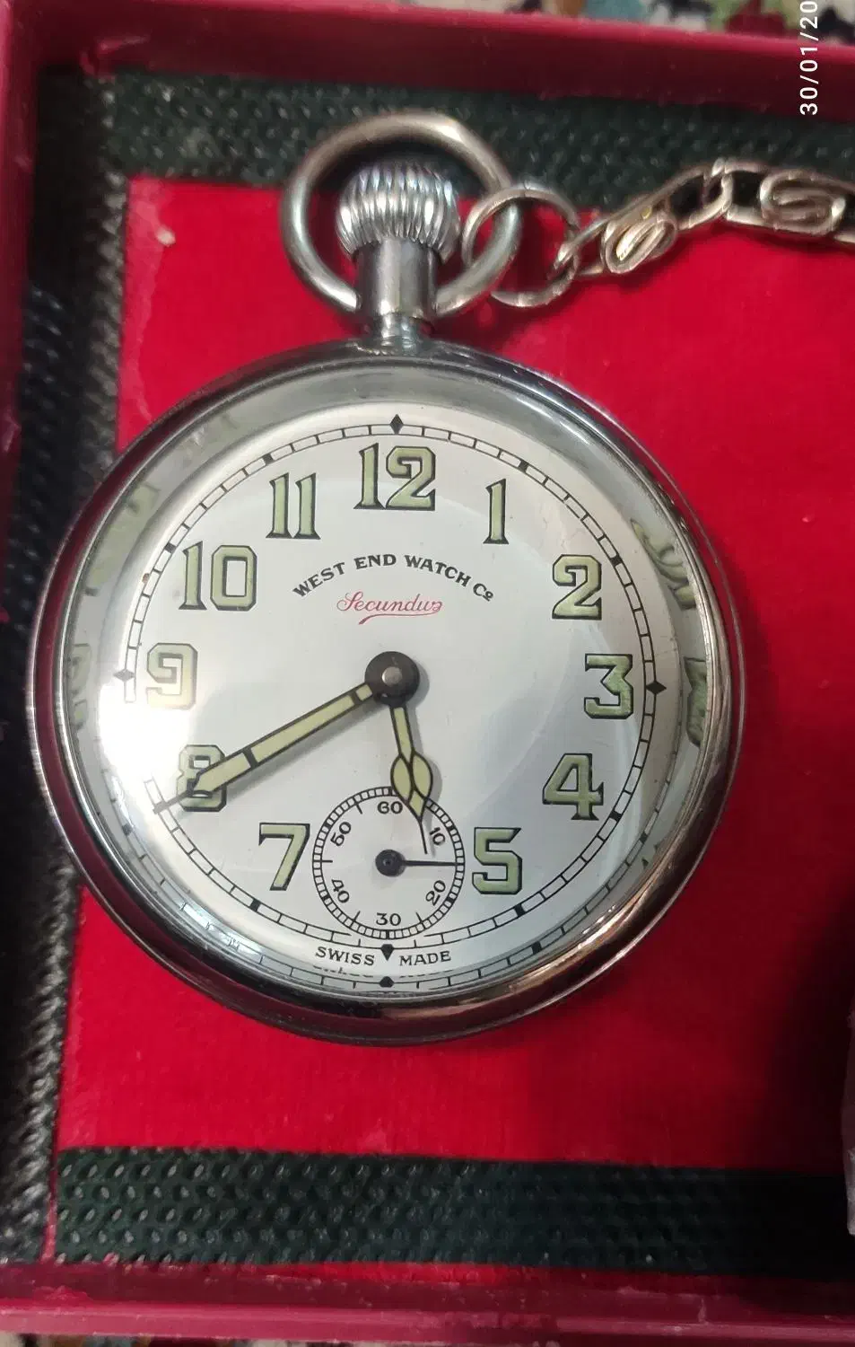 ساعت جیبی وستن واچ|کلکسیون اشیاء عتیقه|زاهدان, |دیوار